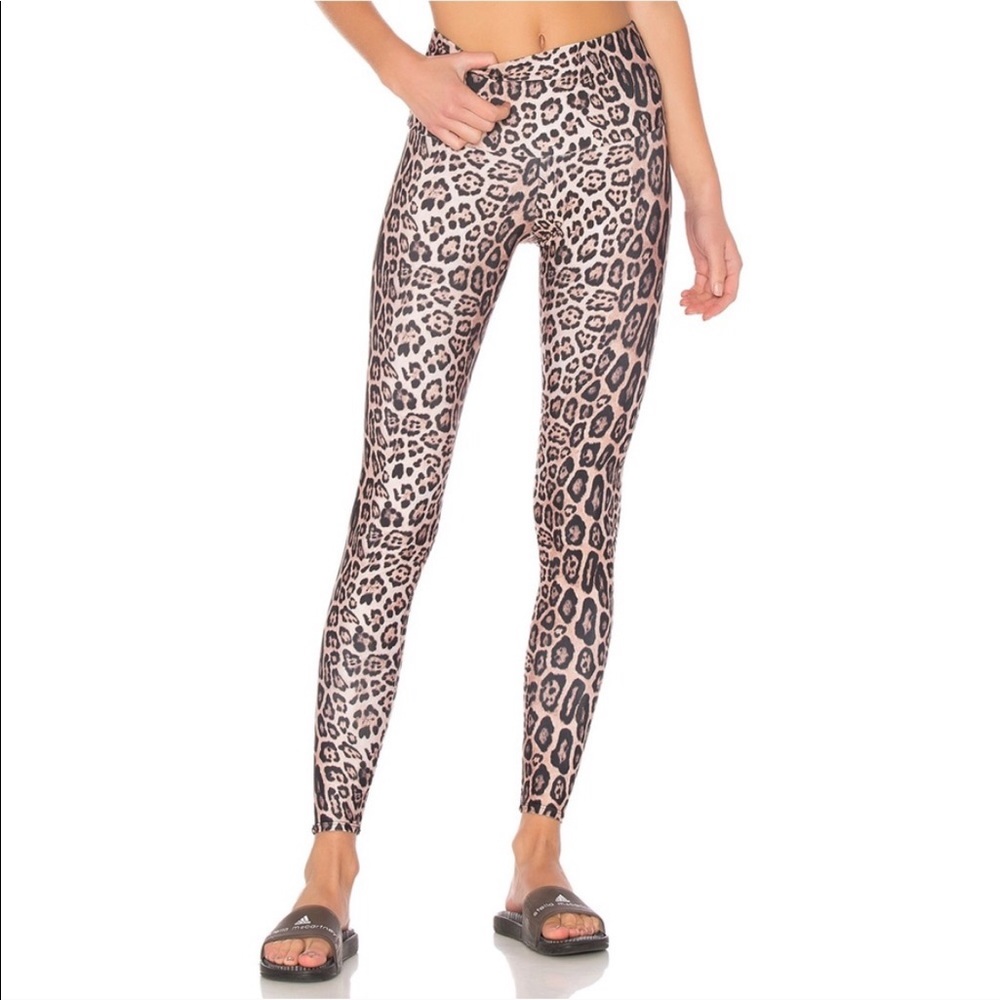 Onzie High Rise Legging in Leopard